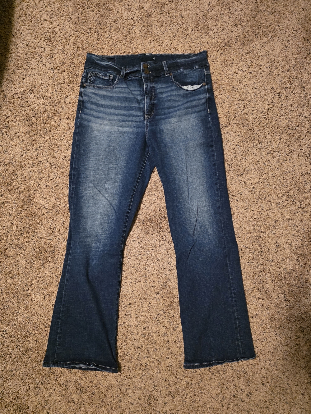 Buckle Women's Dark Blue Bootcut Jeans